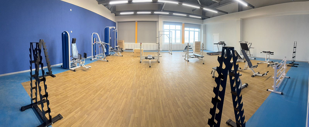 Многопрофильный лицей имени Циолковского, г. Липецк (тренажерный зал)